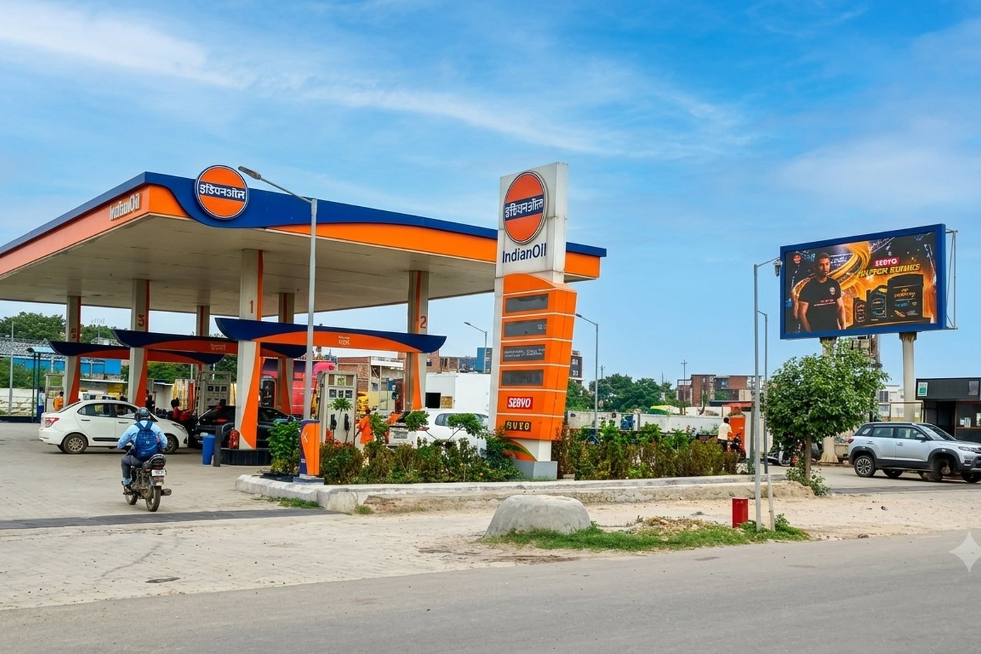 IndianOil retail outlet branding